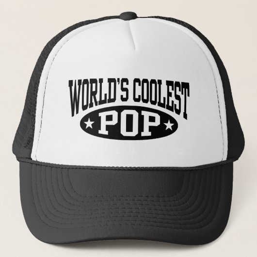 Der Coolste Pop der Welt Truckerkappe (Vorderseite)