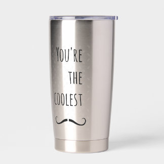 Der coolste Schnurrbart Thermobecher