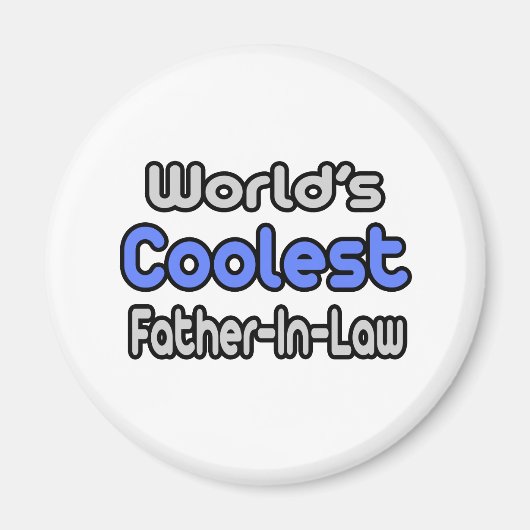 Der Coolste Schwiegervater der Welt Magnet (Vorne)
