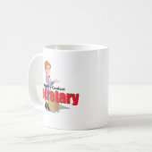 Der coolste Sekretär der Welt Kaffeetasse (Vorderseite Links)