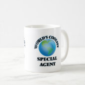 Der coolste spezielle Agent der Welt Kaffeetasse (VorderseiteRechts)