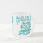 Der coolste Vater der Welt Mattglastasse (VorderseiteRechts)