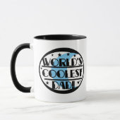 Der coolste Vater der Welt Tasse (Links)