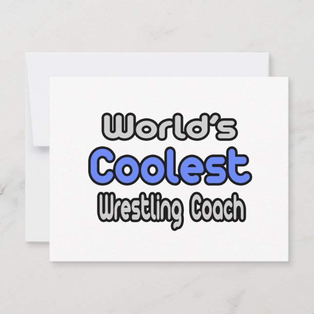 Der Coolste Wrestling-Coach der Welt (Vorderseite)