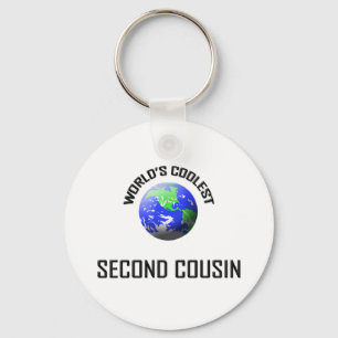 Der coolste zweite Cousin der Welt Schlüsselanhänger