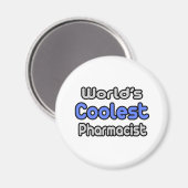 Der Coolstste Apotheker der Welt Magnet (Vorderseite/Rückseite)