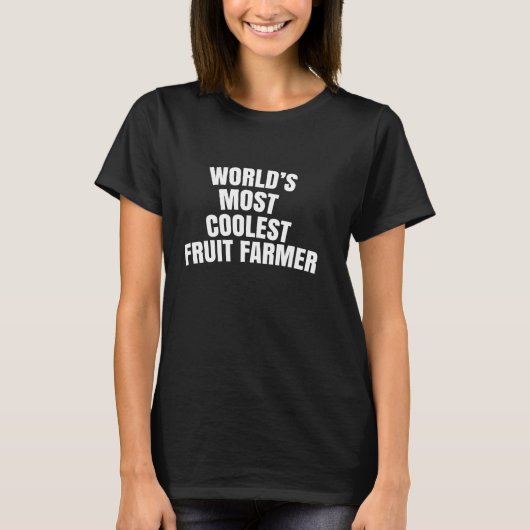 Der coolstste Bauer der Welt T-Shirt (Vorderseite)