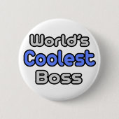 Der Coolstste Boss der Welt Button (Vorderseite)