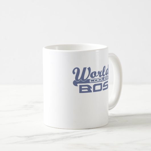 Der Coolstste Boss der Welt Kaffeetasse (VorderseiteRechts)