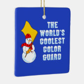 Der Coolstste Farbwächter der Welt Keramikornament (Rechts)