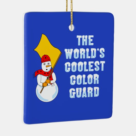 Der Coolstste Farbwächter der Welt Keramikornament (Rechts)