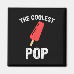 Der Coolstste Pop Vathers Day Funny World Magnet