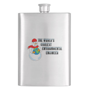 Der Coolstste Umweltingenieur der Welt Flachmann