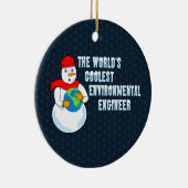 Der Coolstste Umweltingenieur der Welt Keramik Ornament (Rechts)