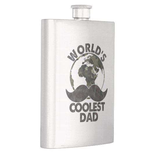 Der Coolstste Vater der Welt des Vaters Flachmann (Rechts)