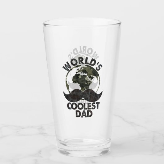 Der Coolstste Vater der Welt des Vaters Glas (Vorderseite)