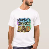 Der Coolstste Vater der Welt - farbenfroh T-Shirt (Vorderseite)