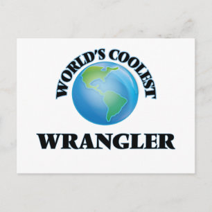 Der coolstste Wrangler der Welt Postkarte