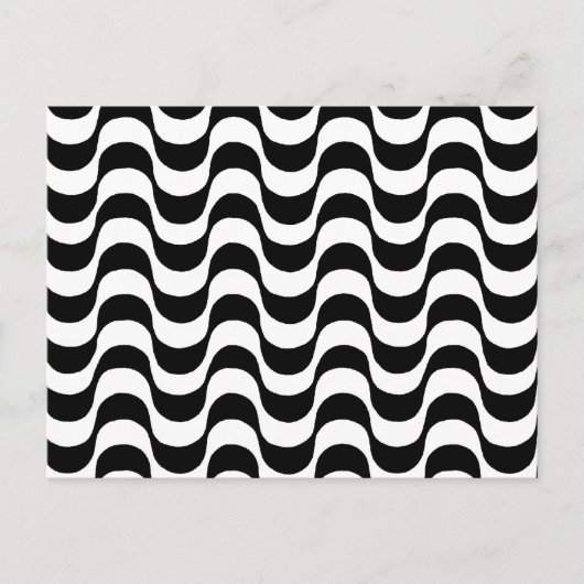 Der Copacabana-Bürgersteig, Rio de Janeiro, Brasil Postkarte (Vorderseite)