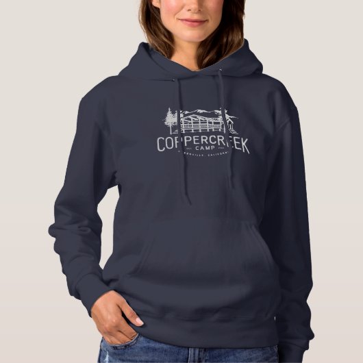 Der Coppercreek der Frauen LogoHoodie Hoodie (Vorderseite)