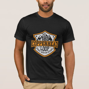 Der Copperhead der Männer Schleifen-T - Shirt