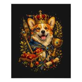 Der Corgi-König Poster