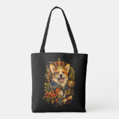 Der Corgi-König Tasche (Rückseite)
