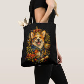 Der Corgi-König Tasche (Von Nahem)
