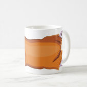Der Corgi Sploot Kaffeetasse (VorderseiteRechts)