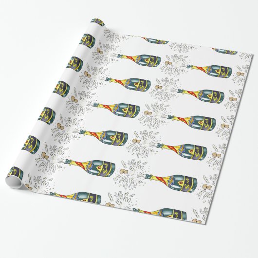 Der Cork Popped Geschenkpapier (Ungerollt)