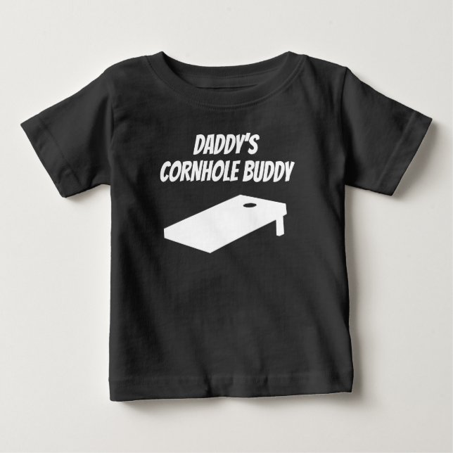 Der Cornhole des Vatis Freund Baby T-shirt (Vorderseite)