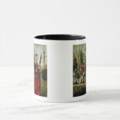 Der Cortege der Relikte von St. Auta Tasse (Zentrum)