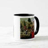 Der Cortege der Relikte von St. Auta Tasse (VorderseiteRechts)