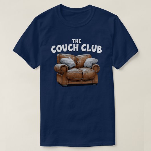 Der Couch Club T-Shirt (Design vorne)