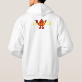 Der Couch-König Hoodie (Rückseite)