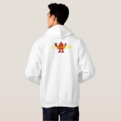 Der Couch-König Hoodie (Schwarz voll)