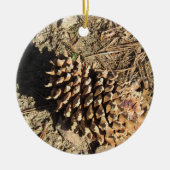Der Coulter Pinecone Keramik Ornament (Vorne)