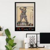 Der Country Club Print Poster (Heimbüro)