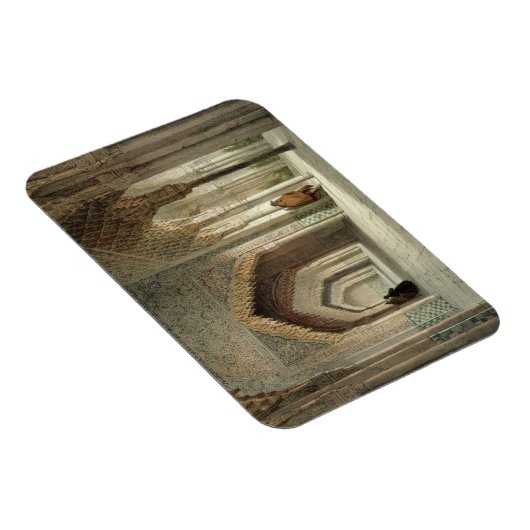 Der Court Room der Alhambra, Granada, 1853 (beleuc Magnet (Rechte Seite)