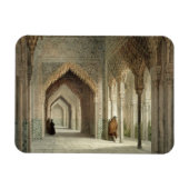 Der Court Room der Alhambra, Granada, 1853 (beleuc Magnet (Horizontal)