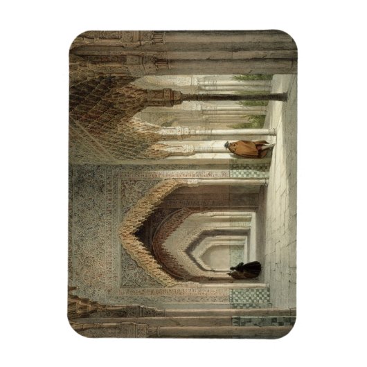 Der Court Room der Alhambra, Granada, 1853 (beleuc Magnet (Vertikal)