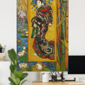 Der Courtesan nach Eisen von Van Gogh 1887 Poster (Heimbüro)