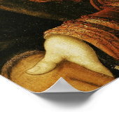 Der Courtesan und der alte Mann, c.1530 Poster (Ecke)