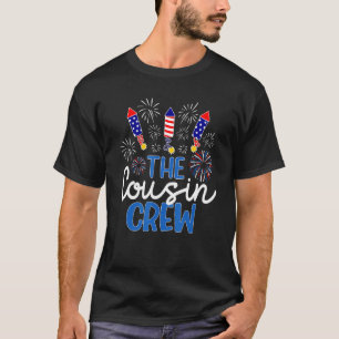 Der Cousin Crew 4. Juli Fireworks unabhängig T-Shirt