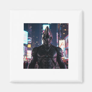 Der Cowary Blue Lightning Hunter Aufkleber Magnet