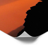 Der Cowboy im Cross Western Christlich Art Poster (Ecke)