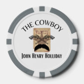 Der Cowboy Pokerchips (Vorderseite)