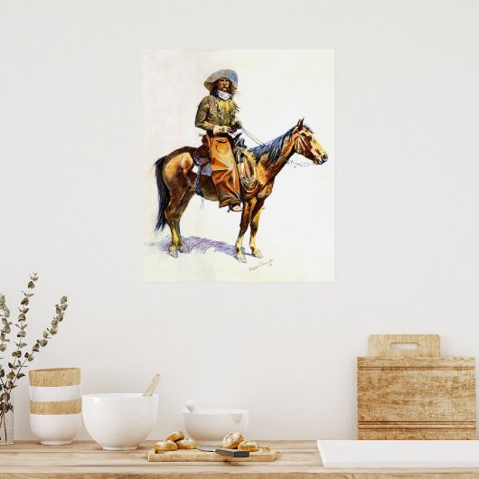 Der Cowboy Poster (Küche)