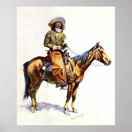 Der Cowboy Poster (Vorne)