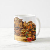 Der Cowboy Saloon Kaffeetasse (VorderseiteRechts)
